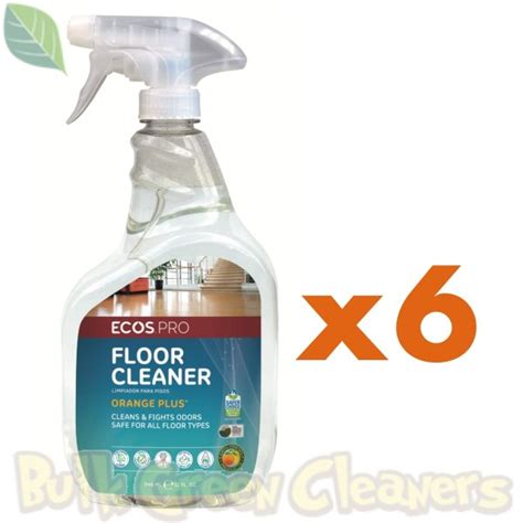 ECOS PRO Floor Cleaner RTU 32 Oz 6 Packs 4 Gallon Case PL9295