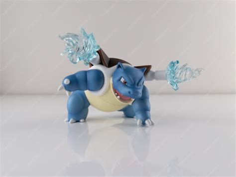 Pokemon Scale World Resin Figure Sxg Kanto Bandai Blastoise Ebay