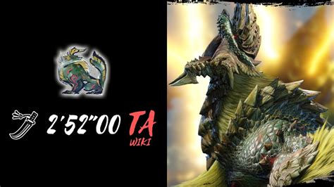 02 52 00 Apex Zinogre Solo LS TA Wiki MH RisePC YouTube