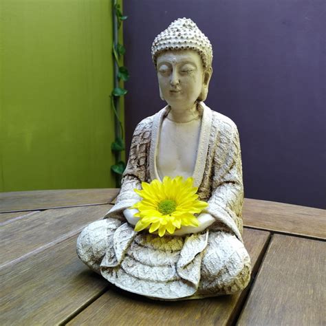 Escultura Buda Meditando Elo Produtos Especiais