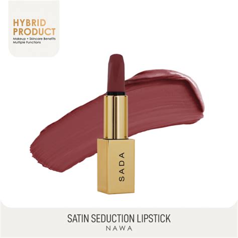 Jual Sada Hybrid Beauty Satin Seduction Lipstick Termurah Desember 2024