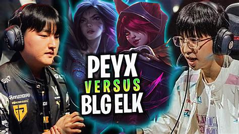 Gen Peyz Vs Blg Elk Gen Peyz Plays Kai Sa Adc Worlds Bootcamp