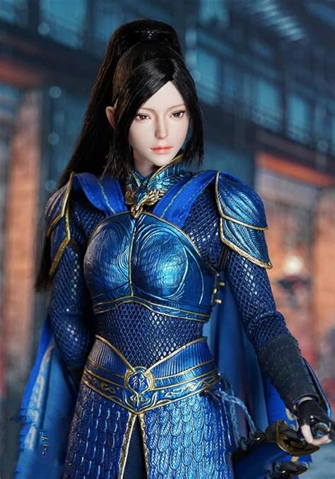 Amazon Hiplay Scale Female Figure Head Sculpt Charming Girl