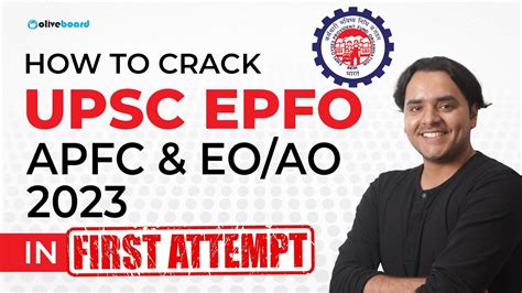 How To Crack UPSC EPFO APFC EO AO In First Attempt Complete Strategy