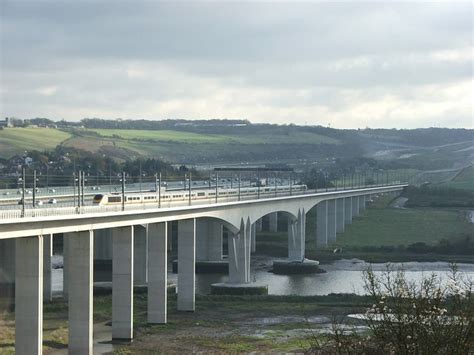 Medway Viaduct Medway High Speed Rail England