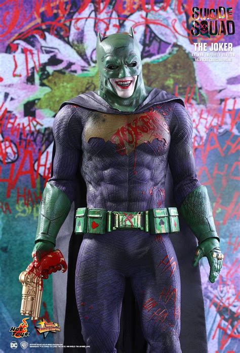 Batman The Joker versão Impostor Esquadrão Suicida Movie masterpiece Hot Toys Original Prime