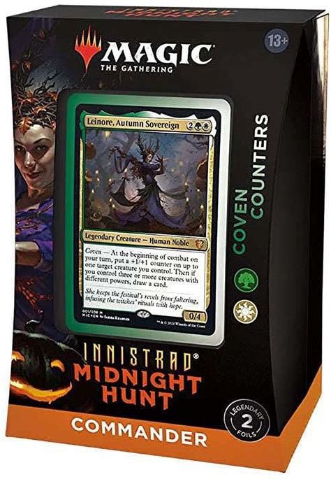 MtG Pre Constructed Innistrad Midnight Hunt Coven Counters Commander