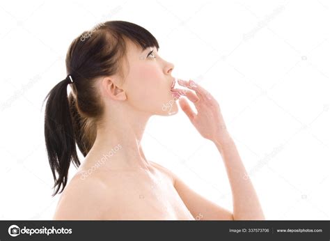 Picture Naked Woman Milk White Stock Photo By PantherMediaSeller 337573706