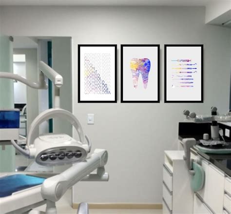 Quadro Dentista Odontologia Consultório Odontológico Top UDINESEQUADROS