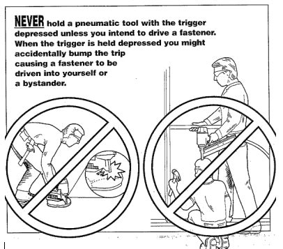 Safety Graphic Fun: Nail Gun Safety