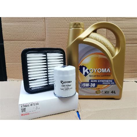 Daihatsu Perodua Mira Kancil L Turbo Air Filter Oil Filter Koyoma