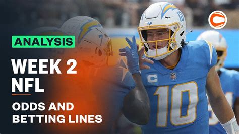 NFL Week 2 Odds And Betting Lines YouTube