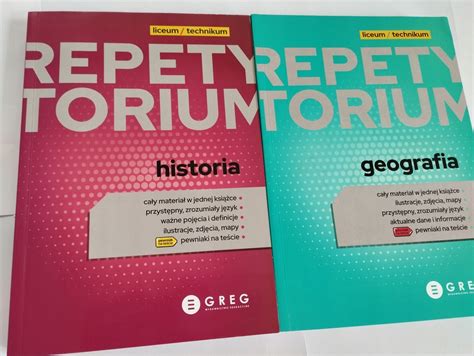 Historia Geografia Liceum Egzamin Repetytorium Technikum Liceum