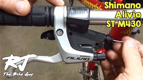 How To Replace Shift Cable In Shimano Alivio St M430 Trigger Shifters