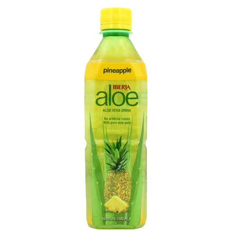 Iberia Aloe Vera Drink With Pure Aloe Pulp Pineapple RoomBox