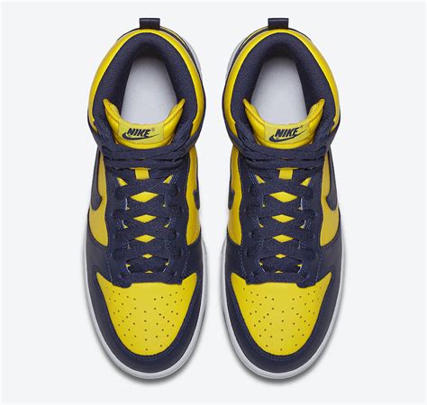 Nike Dunk High Michigan Cz8149 700 2020 Release Date Info Sneakerfiles