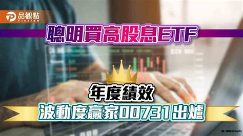 品觀點｜聰明買高股息etf 年度績效、波動度贏家00731 上市櫃 旺得富理財網