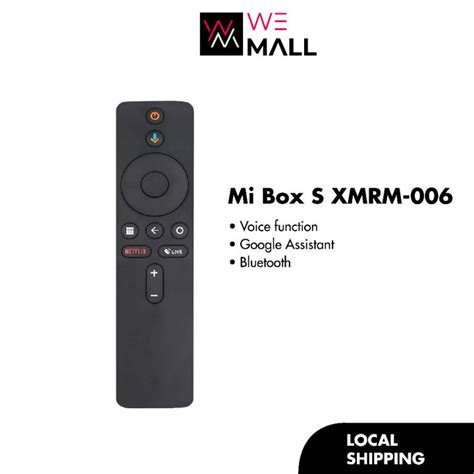 Xiaomi Mi Box S Remote Control Xmrm Xiaomi Tv Voice Bluetooth