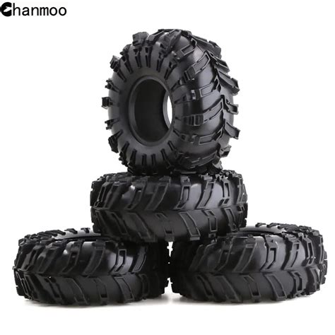 2 2in Super Large Rubber Tires 140mm Wheel Tyre For 1 10 RC Rock Buggy