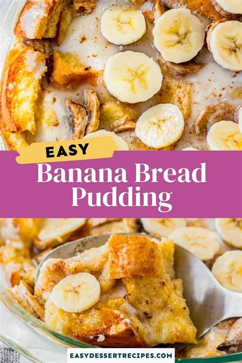 Prepare A Sweet And Creamy Treat That Will Satisfy Your Taste Buds This Banana Bread Pudding Is