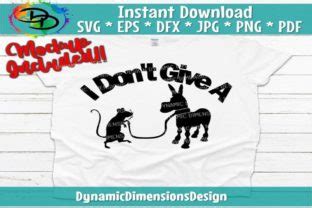 I Don T Give A Rats Ass Graphic By Dynamic Dimensions Creative Fabrica