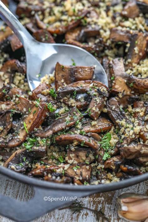 Garlic Butter Portobello Mushroom Recipe Spend With Pennies