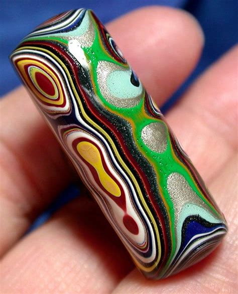 Solid Detroit Agate Fordite Cabochon Chunky Suzybones Etsy