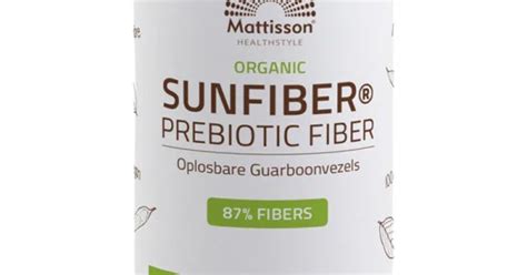 Sunfiber Mattisson Healthstyle