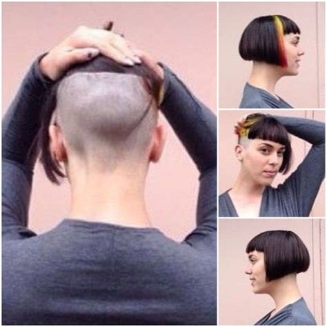 Hairdare Bob Undercut Shavednape Highundercut 360undercut