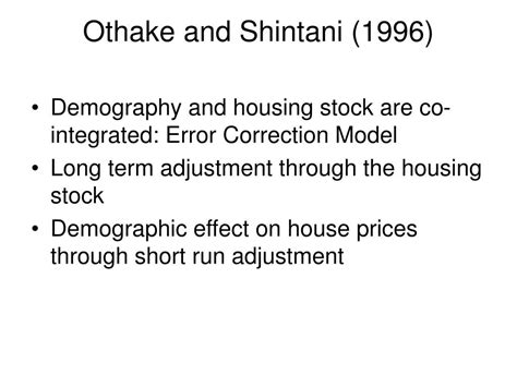 Ppt Immigration And Urban Housing Market Dymamics The Case Of Haifa