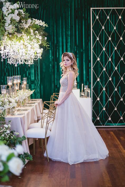 Magical Emerald Wedding Colour Scheme Elegantweddingca