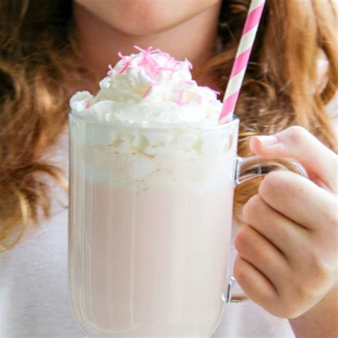 How To Make Pink Strawberry Hot Chocolate Tonya Staab