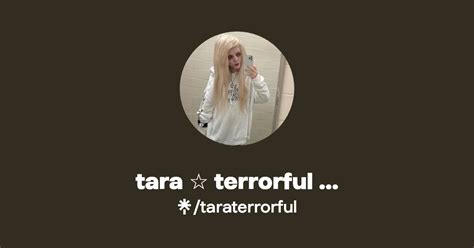 Tara Terrorful Instagram TikTok Linktree