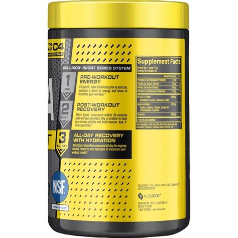 Cellucor Bcaa Sport Cherry Limeade 115 Oz Shipt