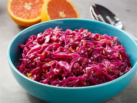 Sweet And Sour Red Cabbage Sunkist