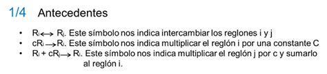 operación con reglones matrices ejercicio 3 sustraendo h