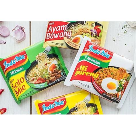 Indomie Goreng Dan Rebus Mie Instan