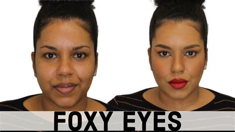 Foxy Eyes A Make Que Levanta Olhos Ca Dos Youtube