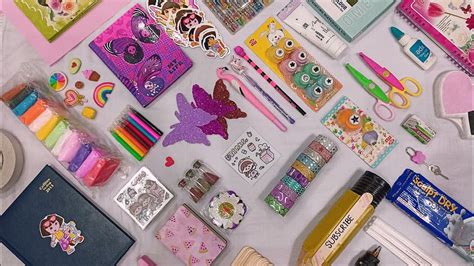 A Huge Back To School Stationary Haul🌸 Pastelstationeryhaul Youtube