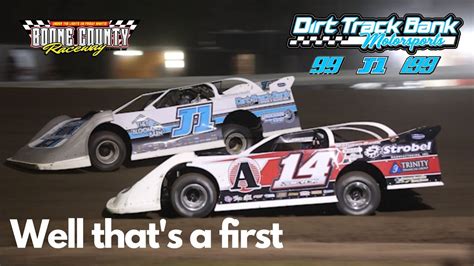 Dirt Track Bank Racing Episode Boone County Raceway Albion Ne