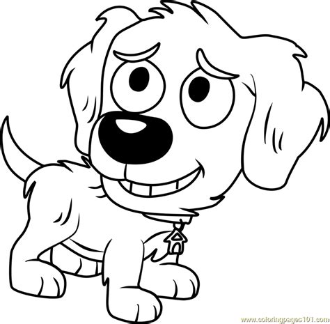 Pound Puppies Noodles Coloring Page for Kids - Free Pound Puppies ...