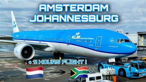 Trip Report KLM Amsterdam To Johannesburg Boeing 777 300ER