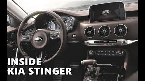 2018 Kia Stinger Interior Photos | Cabinets Matttroy