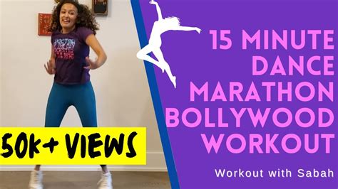 15 Minute Dance Marathon Bollywood High Intensity Dance Workout Burns 🔥 200 Calories Youtube