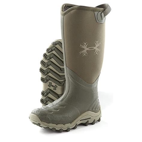 Men's Under Armour® Waterproof Rubber / Neoprene Boots - 206595, Rubber ...