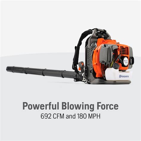 Husqvarna 350bt 50 Cc 2 Cycle 692 Cfm 180 Mph Gas Backpack Leaf Blower In The Leaf Blowers