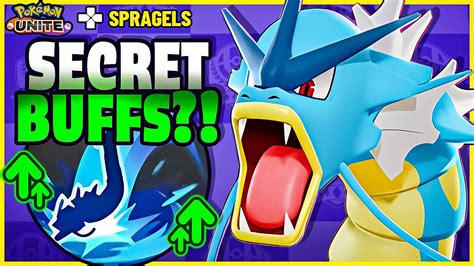 Gyarados Secret Buff Most OP Gyarados Build Pokemon Unite YouTube