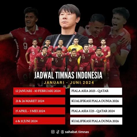 Jadwal Lengkap Timnas Indonesia Portal Kriminal