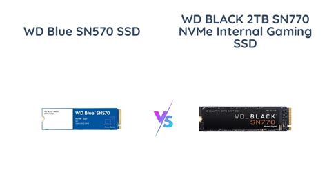 Wd Blue Sn Vs Wd Black Sn Which Nvme Ssd Is Better Youtube