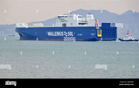 Yantai China May A Dual Fuel Ice Class Ro Ro Ship Botnia